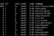 Linux查看进程命令行的方法（使用ps）
