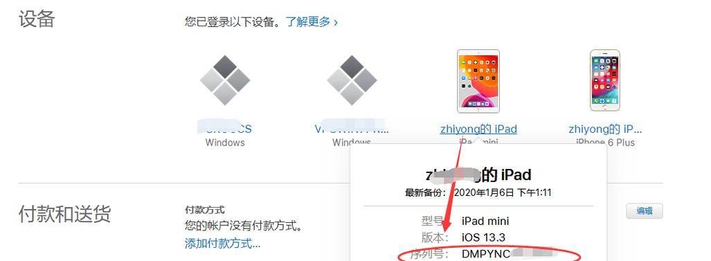 查询iPad序列号的步骤（快速准确获取iPad序列号的方法）