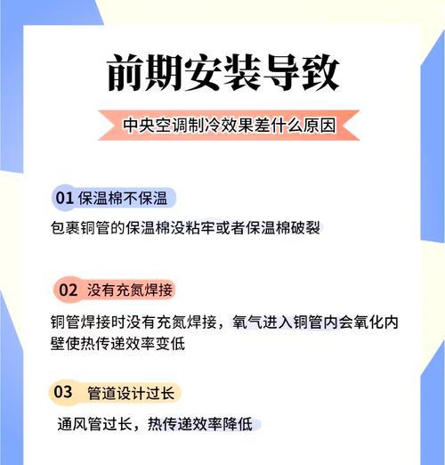 空调不制冷怎么办？有哪些常见原因及解决办法？