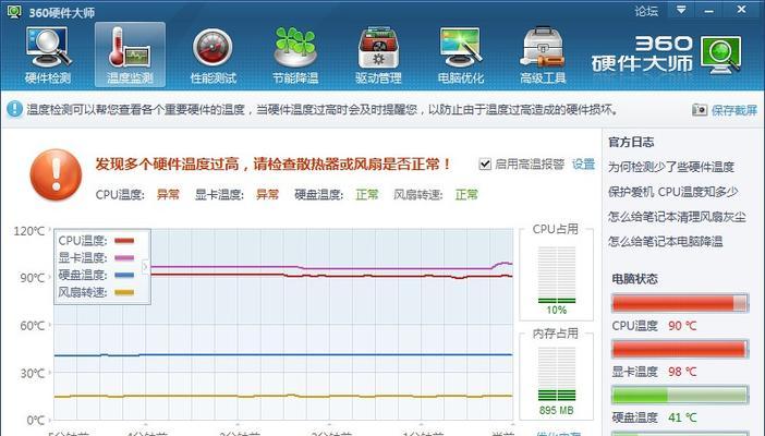 笔记本CPU温度正常范围是多少？温度过高该如何处理？