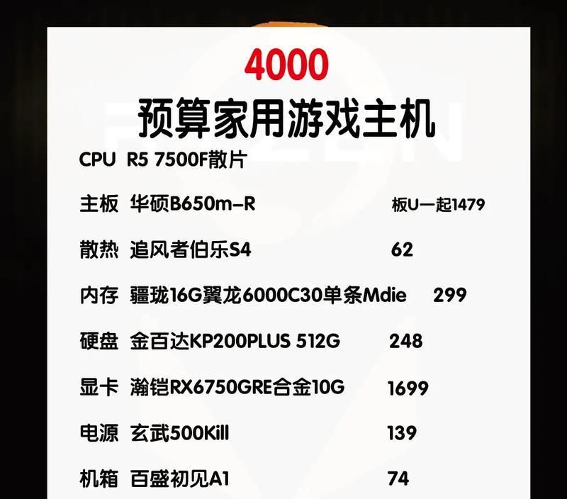 2018年3500元能装什么电脑？性价比最高的主机配置清单是什么？