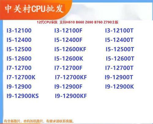 CPU型号数字后字母代表什么？如何解读CPU型号？