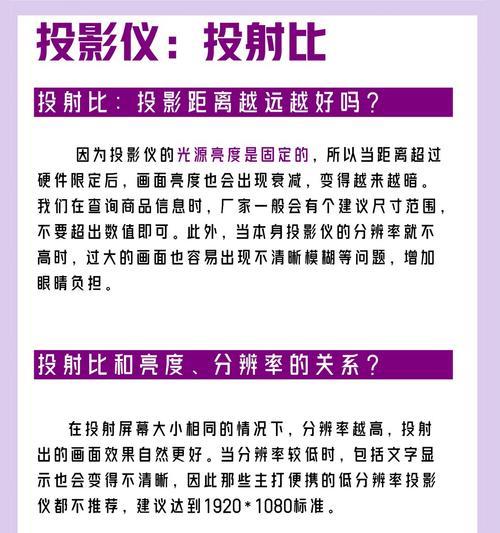 手机投影仪长焦调整方法是什么？