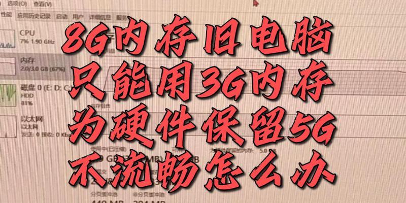 8GB内存对电脑性能影响大吗？