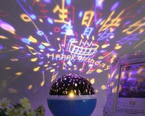 生日投影灯拍照投影仪使用方法？