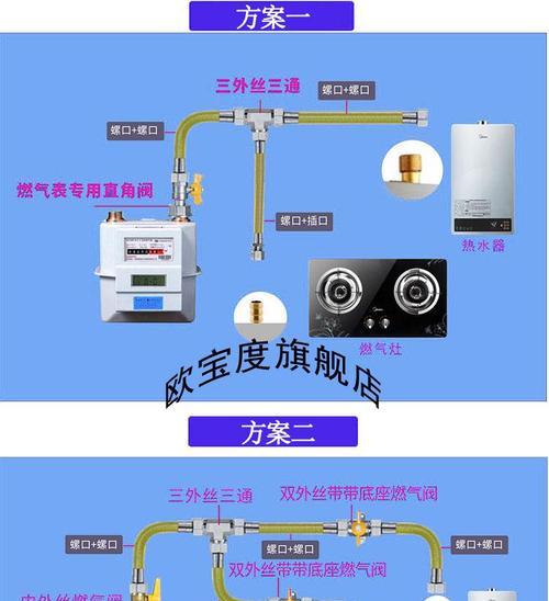 五零管直接连接热水器的方法是什么？