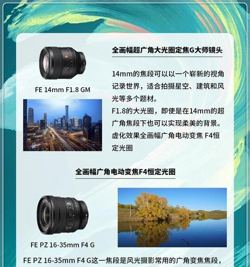 相机镜头选择标准是什么？